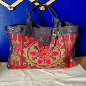 Fossil Reissue Weekender Bag